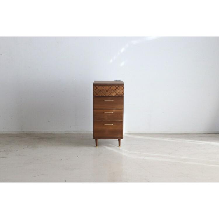 ゼリージュ 45チェスト スリム 4段 タンス 箪笥 おしゃれ   衣類収納 衣類チェスト リビング 引き出し シンプル 一人暮らし | 