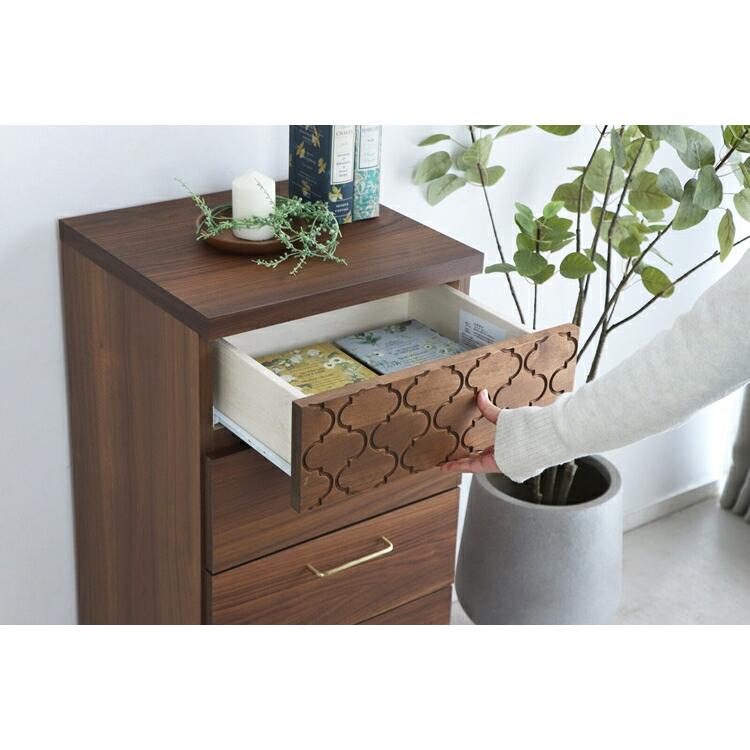 ゼリージュ 45チェスト スリム 4段 タンス 箪笥 おしゃれ   衣類収納 衣類チェスト リビング 引き出し シンプル 一人暮らし |  | 05