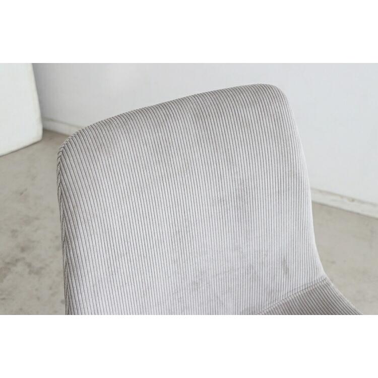 テル チェア GY 食卓チェア ダイニングチェア 高級感 イス チェアー レトロ カフェ 北欧 おしゃれ コーデュロイ生地 オールシーズン スチール脚 |  | 03