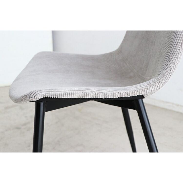 テル チェア GY 食卓チェア ダイニングチェア 高級感 イス チェアー レトロ カフェ 北欧 おしゃれ コーデュロイ生地 オールシーズン スチール脚 |  | 04