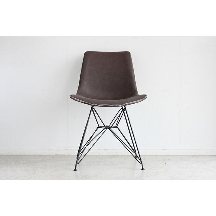 アルベロ チェア BR ダイニングチェア おしゃれ 高級感 モダン ワークチェアー 食卓チェア 椅子 いす ヴィンテージ 合成皮革 スチール |  | 02