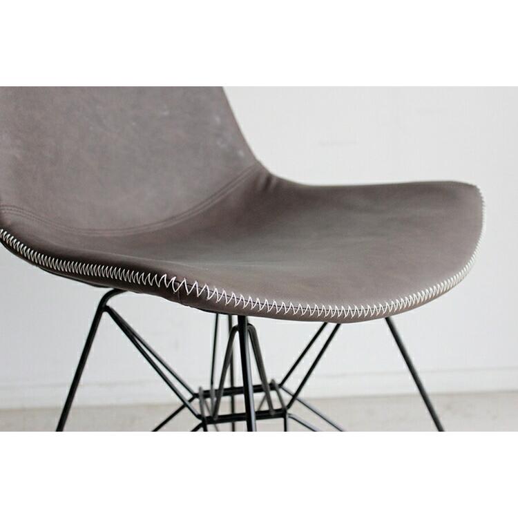 アルベロ チェア BR ダイニングチェア おしゃれ 高級感 モダン ワークチェアー 食卓チェア 椅子 いす ヴィンテージ 合成皮革 スチール |  | 04