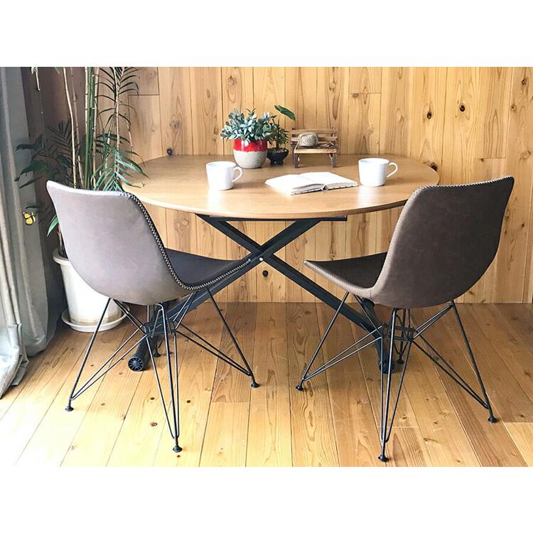 アルベロ チェア BR ダイニングチェア おしゃれ 高級感 モダン ワークチェアー 食卓チェア 椅子 いす ヴィンテージ 合成皮革 スチール |  | 08