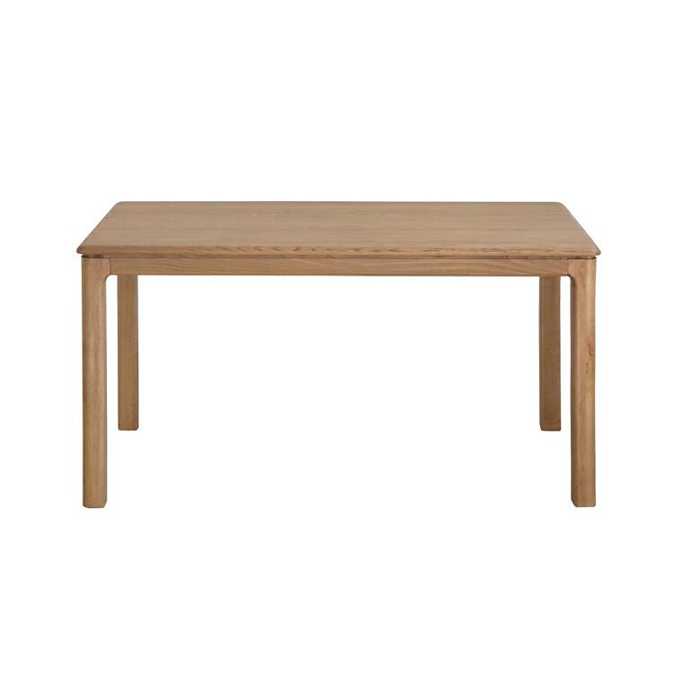 シーナ 140ダイニングテーブル NA 木製 おしゃれ 4人掛け 4人がけ シンプル スタイリッシュ 食卓テーブル 机 高級感 | 