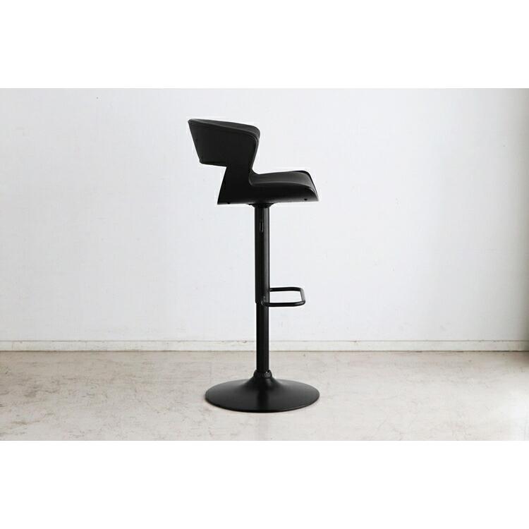 ルシア バーチェア BK カウンターチェアー ハイチェア 椅子 スツール レザー 昇降式 店舗 シンプル ヴィンテージ カフェ風 西海岸 ミッドセンチュリー |  | 01