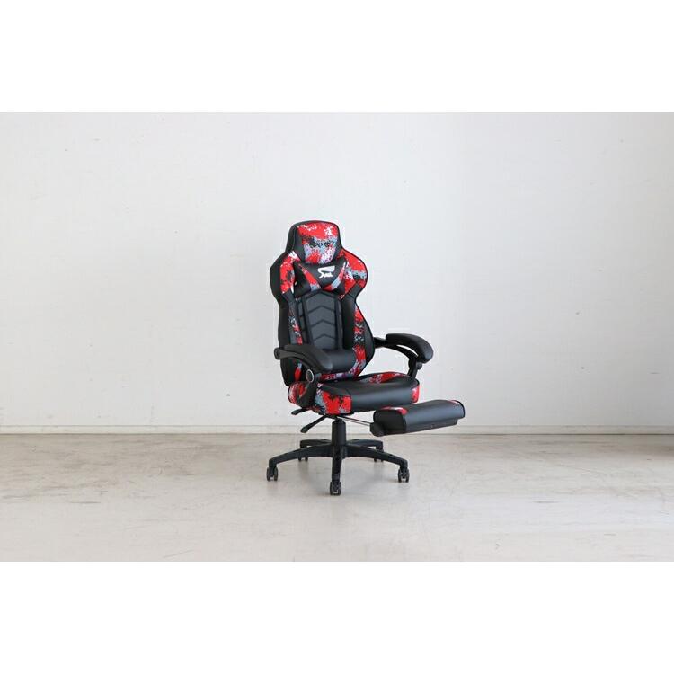 SeAGA-03 サバイバー オフィスチェア RE リクライニング フットレスト機能付き 高昇降機能 ゲーミングチェア パソコンチェア ワークチェアー キャスター | 