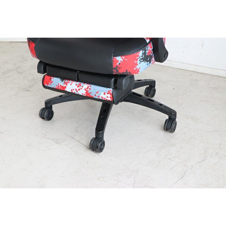 SeAGA-03 サバイバー オフィスチェア RE リクライニング フットレスト機能付き 高昇降機能 ゲーミングチェア パソコンチェア ワークチェアー キャスター |  | 07