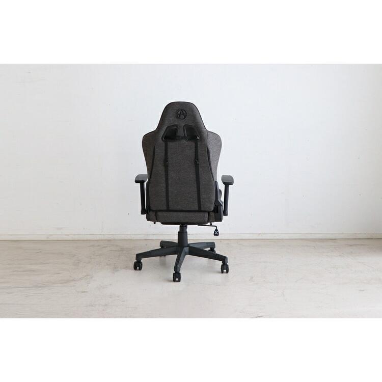 SeAGA-04 ゲーミングチェア GY 肘や座面の高さ調整 リクライニング ランバーサポート付き オフイスチェア パソコンチェア ワークチェアー キャスター |  | 05