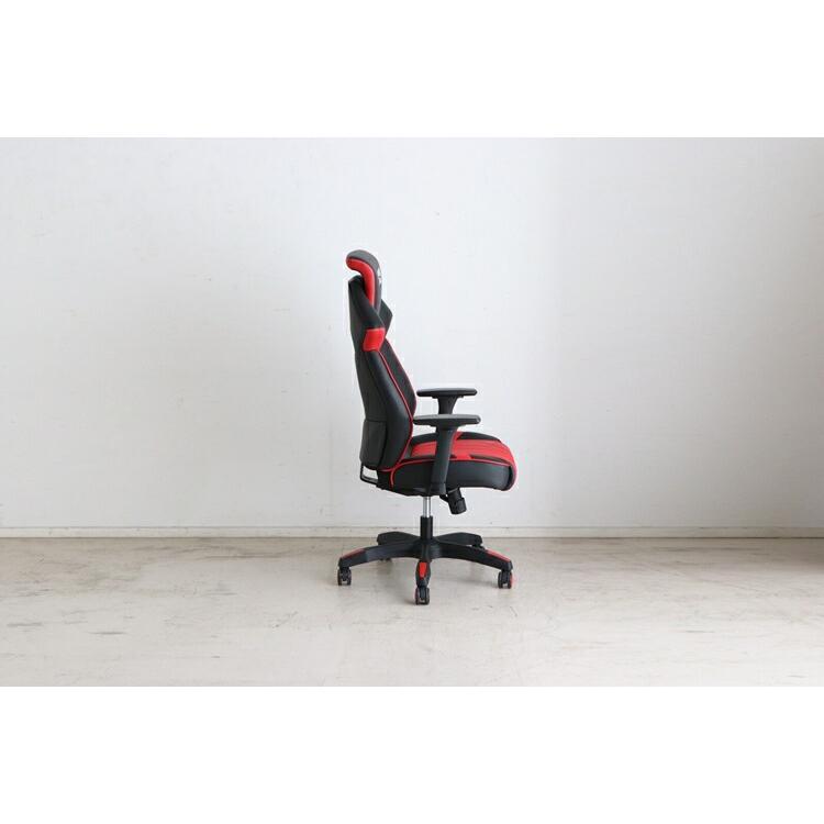 SeAGA-05 ゲーミングチェア RE 可動式ヘッドレスト リクライニング 座面高昇降機能 肘置き高さ調整 オフイスチェア パソコンチェア ワークチェアー キャスター |  | 01