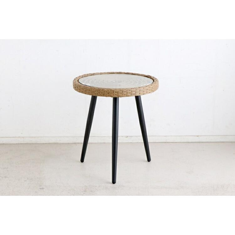 リゾネア サイドテーブル ソファーテーブル ナイトテーブル おしゃれ  ミニテーブル リビング コンパクト ソファサイド リゾート |  | 02