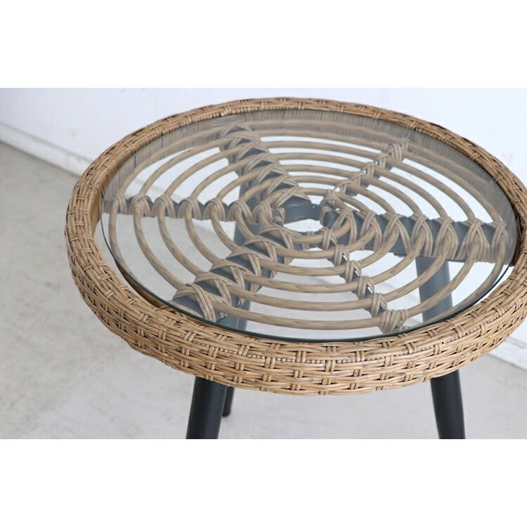 リゾネア サイドテーブル ソファーテーブル ナイトテーブル おしゃれ  ミニテーブル リビング コンパクト ソファサイド リゾート |  | 03