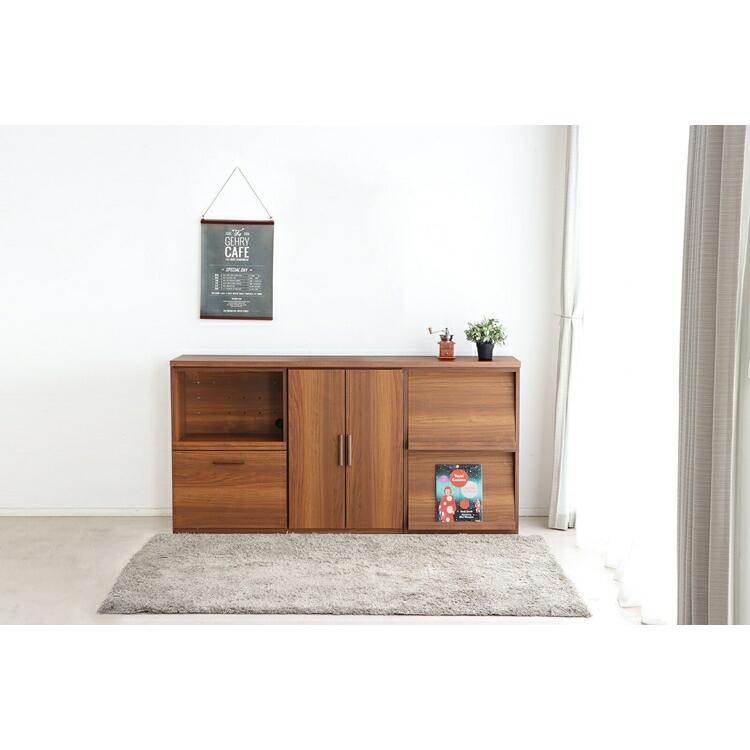 180キッチンカウンターエフィーノ 木製 おしゃれ キッチン収納 日本製 無垢 間仕切り レンジ台 テーブル | 