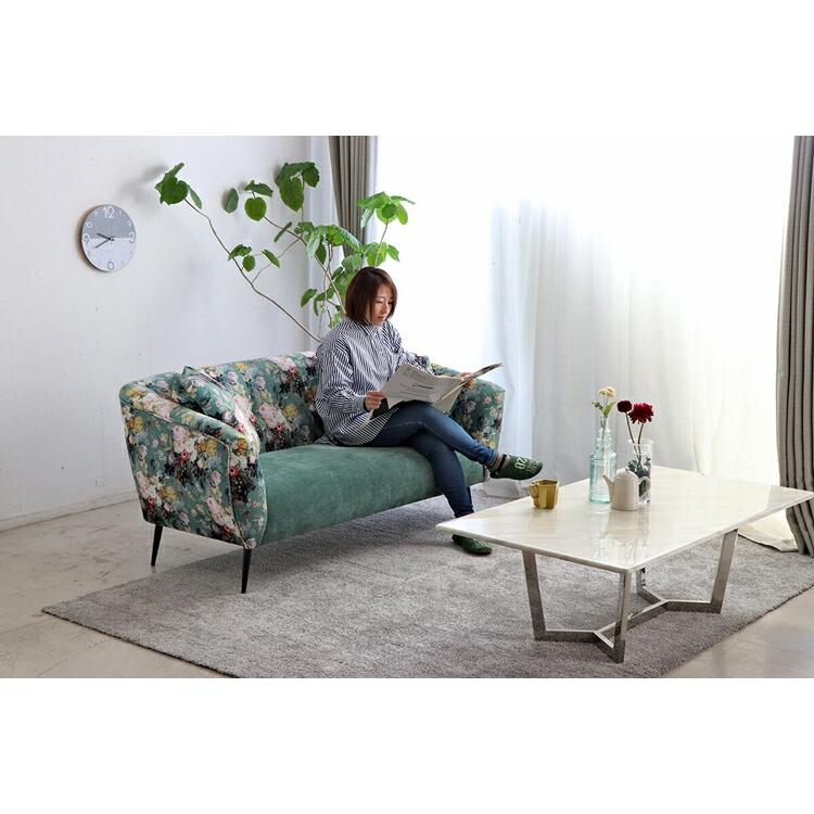 ナチュリアソファ 2人掛け 2人がけ おしゃれ 高級感 フロアソファー リビングソファー |  | 05