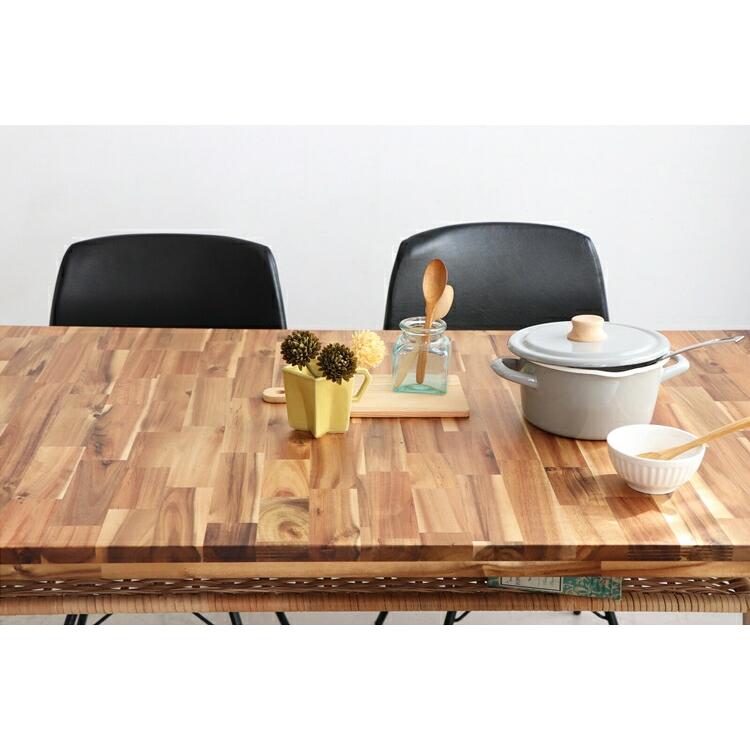 リゾネアシリーズ ダイニングテーブル 幅155  木製 おしゃれ 4人掛け 4人がけ シンプル スタイリッシュ 食卓テーブル 机 高級感 |  | 05