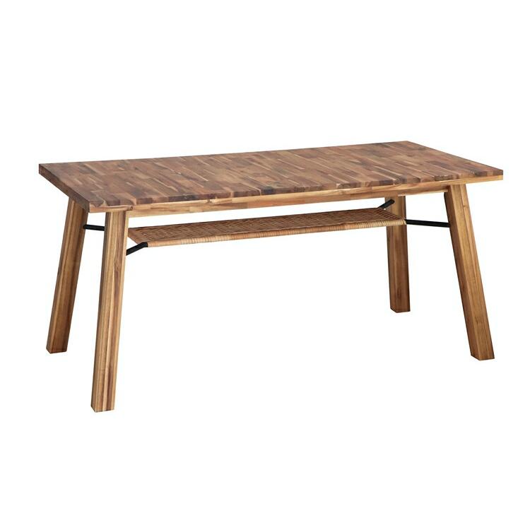 リゾネアシリーズ ダイニングテーブル 幅155  木製 おしゃれ 4人掛け 4人がけ シンプル スタイリッシュ 食卓テーブル 机 高級感 |  | 06