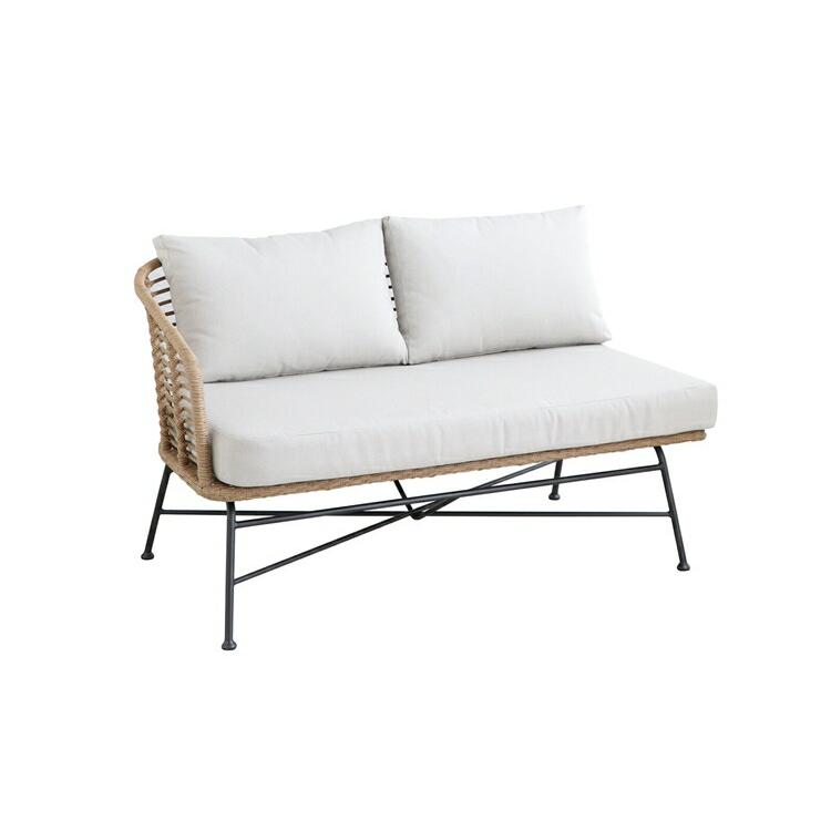 リゾネアシリーズ カウチソファ（座って右肘Rタイプ） 2人掛け おしゃれ 高級感 フロアソファー リビングソファー | 