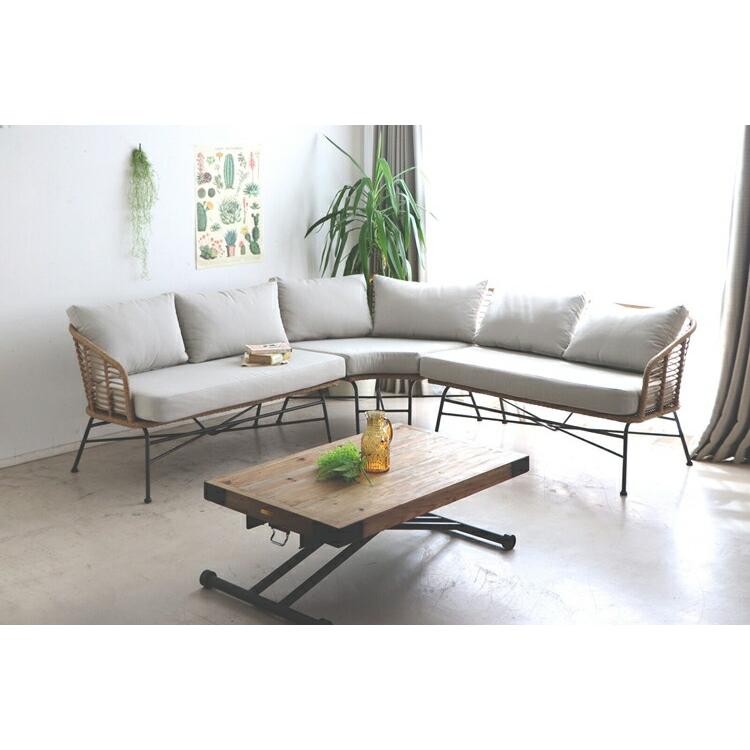 リゾネアシリーズ カウチソファ（座って右肘Rタイプ） 2人掛け おしゃれ 高級感 フロアソファー リビングソファー |  | 10