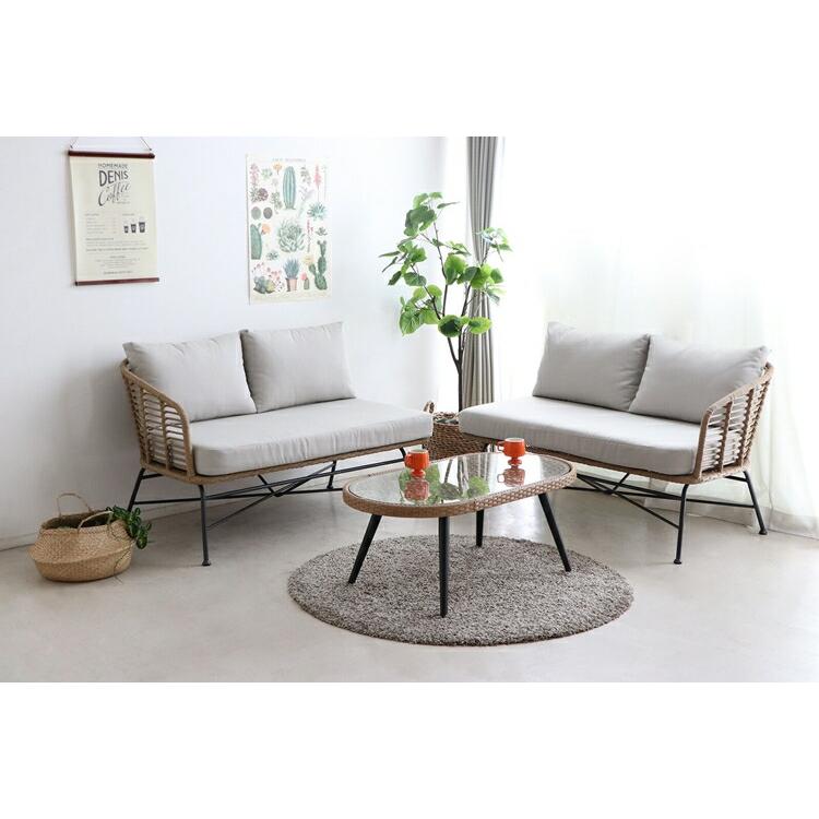 リゾネアシリーズ カウチソファ（座って右肘Rタイプ） 2人掛け おしゃれ 高級感 フロアソファー リビングソファー |  | 07