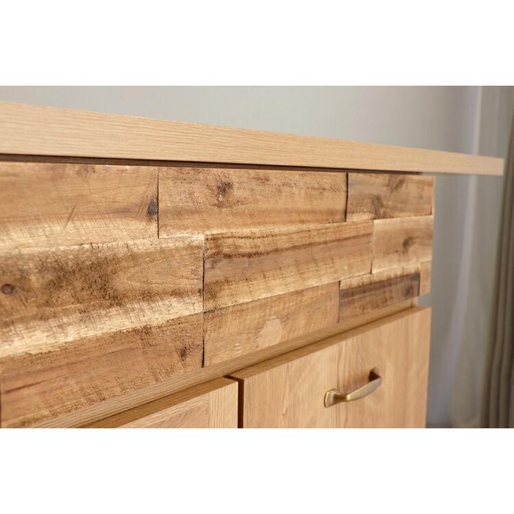 ヴィンテージカウンター 幅120cm キッチンカウンター 引き出し 収納 木製 レンジ台 作業台 ワークデスク おしゃれ キッチンラック キッチン収納 間仕切り |  | 04