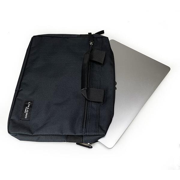 【LINA GINO】軽量ソフトビジネスバッグメンズ A4サイズ ブリーフタイプ おしゃれ ギフト プレゼント 大容量 出張 ノートパソコン |  | 03