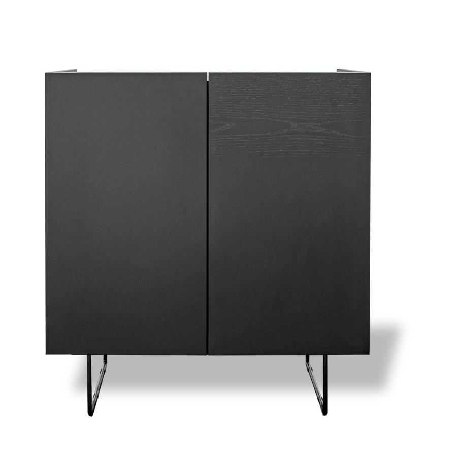 サイドボード キャビネット サイドラック サイドチェスト 木製 幅75 日本製 おしゃれ 北欧 モダン ヴィンテージ ブラック かっこいい レトロ 西海岸 一人暮らし |  | 01