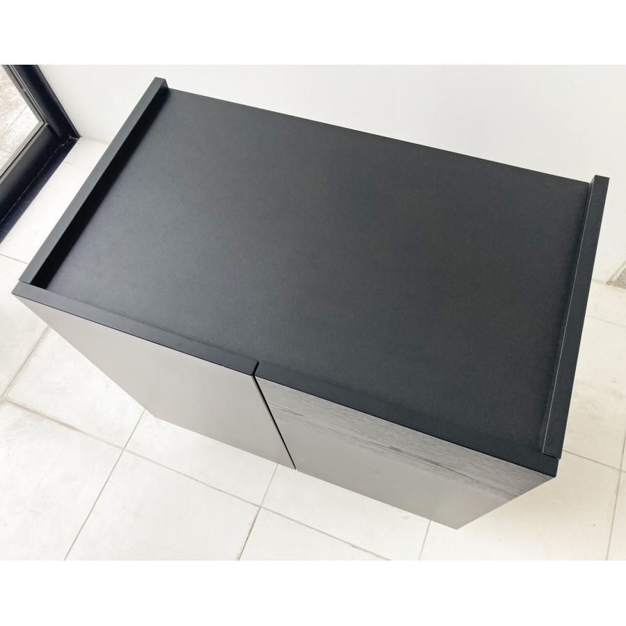 サイドボード キャビネット サイドラック サイドチェスト 木製 幅75 日本製 おしゃれ 北欧 モダン ヴィンテージ ブラック かっこいい レトロ 西海岸 一人暮らし |  | 06