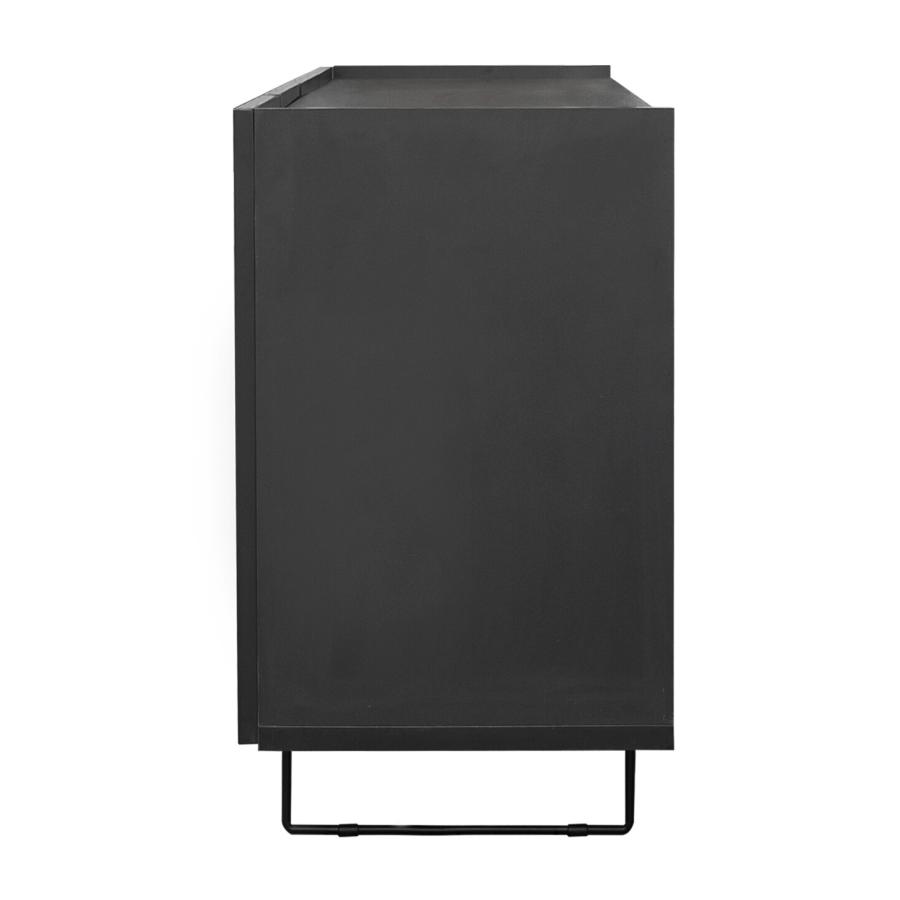 サイドボード キャビネット サイドラック サイドチェスト 木製 幅150 日本製 おしゃれ 北欧 モダン ヴィンテージ ブラック レトロ コンソール リビングラック |  | 04