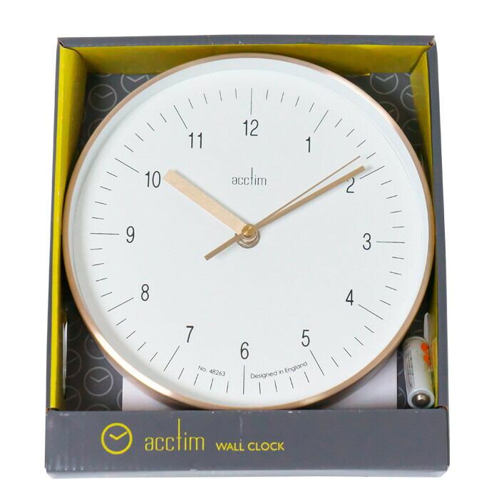 Acctim STETSONクロック 時計 掛け時計 壁掛け時計 インテリア おしゃれ 贈り物 直径20cm インテリア アナログ  クラシック エレガント |  | 10