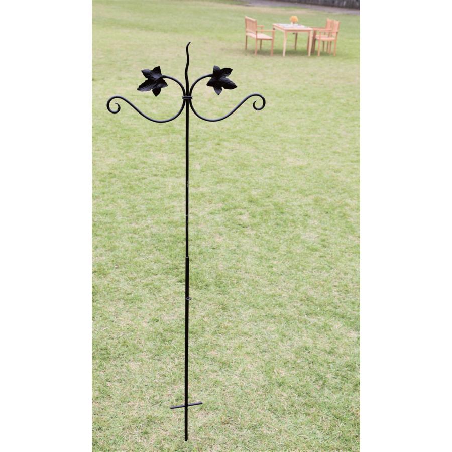 フラワーハンガーA型 エクステリア ガーデン用品 ガーデニング用品 園芸用品 スタンドデコレーション アイアン アンティーク レトロ おしゃれ | 