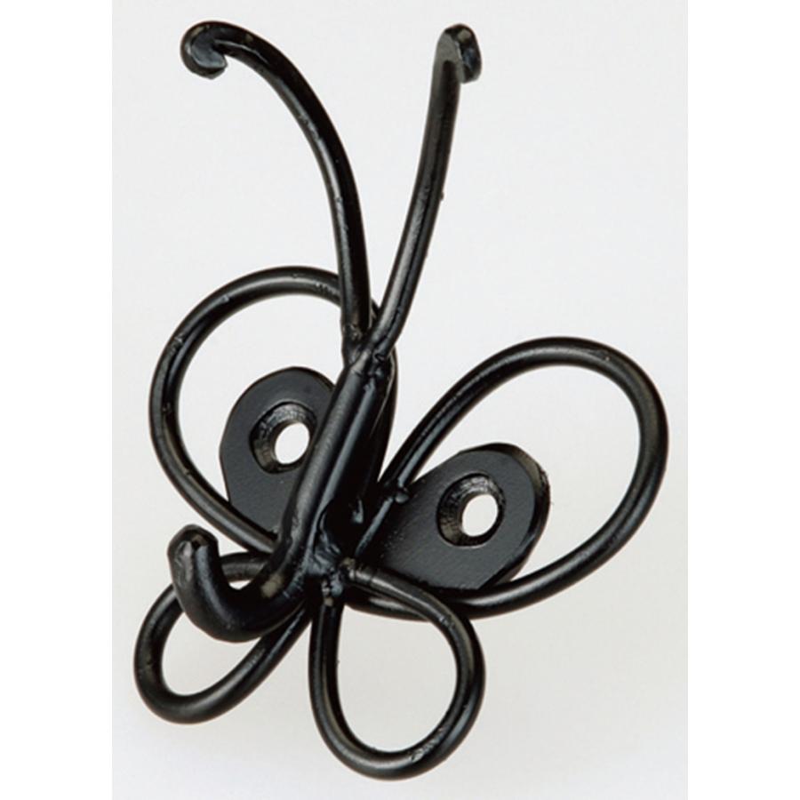 チョウフック 蝶 ウォールフック 壁掛け 金具 キッチン 洗面所 トイレ ハンガー アンティーク レトロ おしゃれ | 