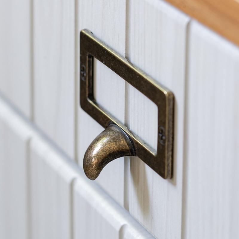 素朴で可愛いフレンチカントリー調シリーズ 幅45キャビネット　コロネ 木製 おしゃれ かわいい アンティーク フレンチカントリー 収納棚 リビング キッチン収納 |  | 04