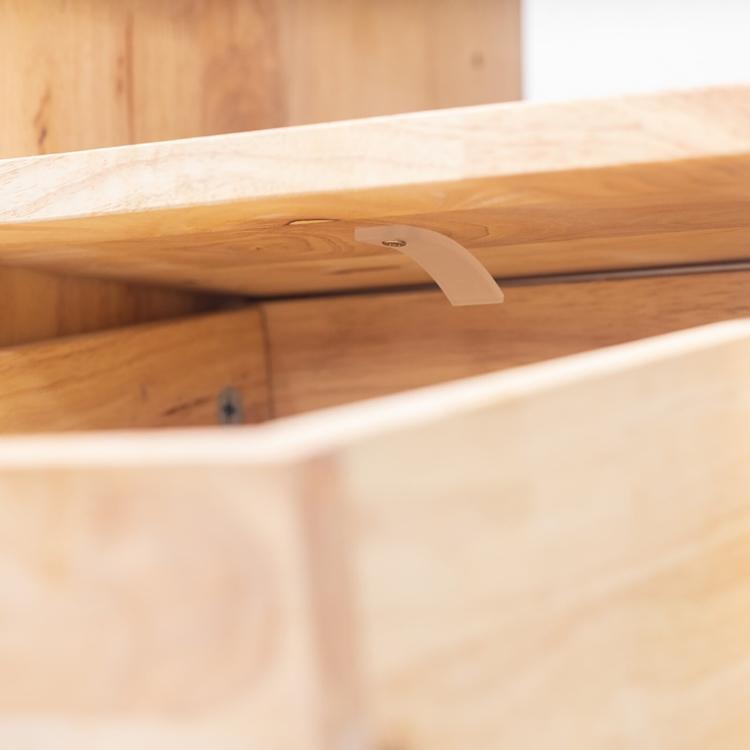 ハンガーラック付きの天然木製収納 NATURAL SIGNATURE オープンロッカー ランドセルラック 2人用 おしゃれ 子供部屋 スリム |  | 16