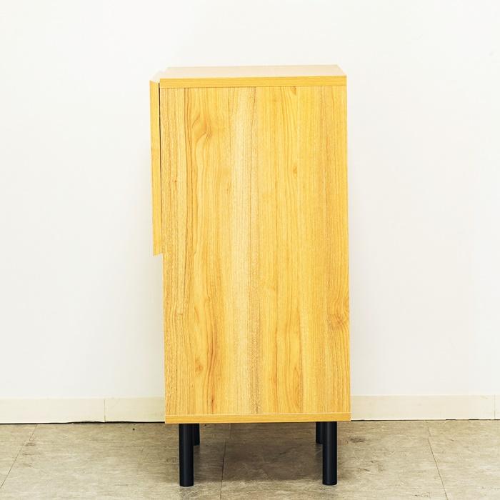 キャビネット コンソール 45cm ラタン風 ナチュラル おしゃれ 北欧 和モダン アジアン カントリー 木製 レトロ ヴィンテージ リビング収納 モダン 一人暮らし | ブランド登録なし | 05