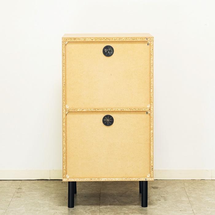 キャビネット コンソール 45cm ラタン風 ナチュラル おしゃれ 北欧 和モダン アジアン カントリー 木製 レトロ ヴィンテージ リビング収納 モダン 一人暮らし | ブランド登録なし | 06