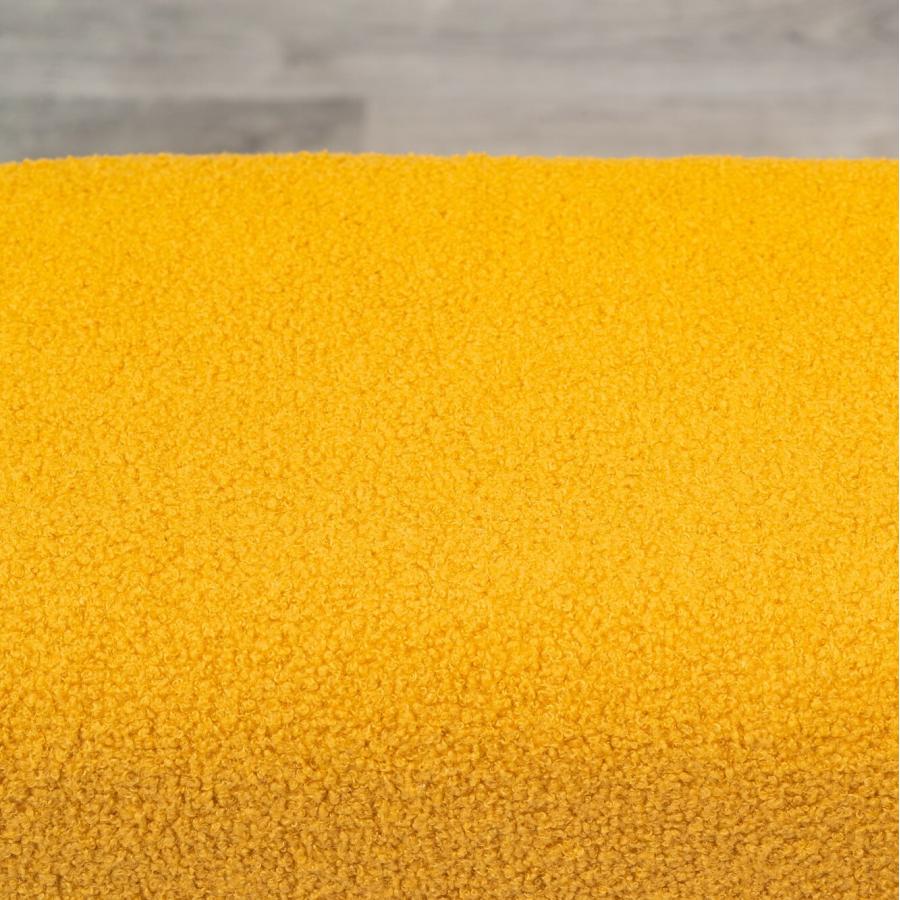 スツール もこもこ ファブリック おしゃれ かわいい オットマン 腰掛け 布張り ボア 玄関チェア 木脚 天然木 コンパクト 省スペース 一人暮らし 子供部屋 | ブランド登録なし | 07