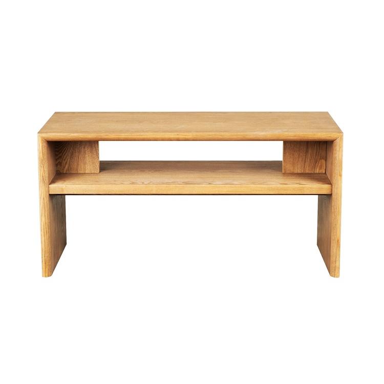 ソファテーブル センターテーブル ローテーブル シンプルテーブル 木製 ナチュラルテイスト 棚付き ソファーテーブル カントリー 和モダン アジアン 北欧 和風 | ブランド登録なし | 02