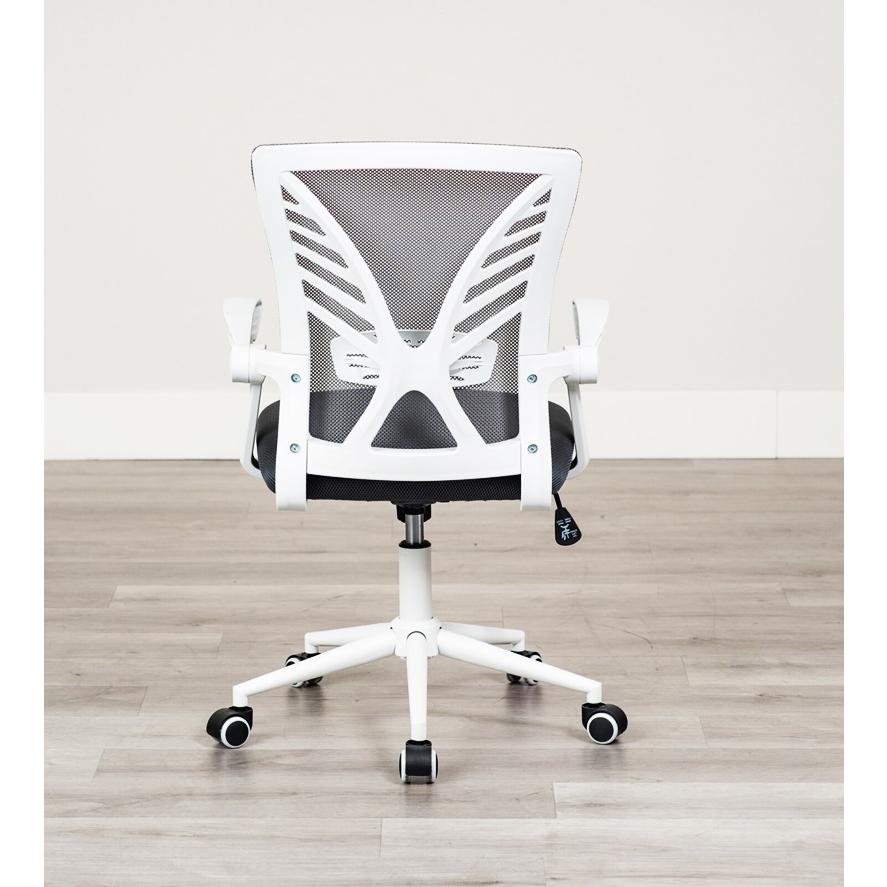 オフィスチェア ワークチェア ランバーサポート メッシュ 肘掛付き キャスター付き 回転式 高さ調整 ライトグレー ダークグレー 高さ調節 会議室 会社 事務所 昇 | ブランド登録なし | 07