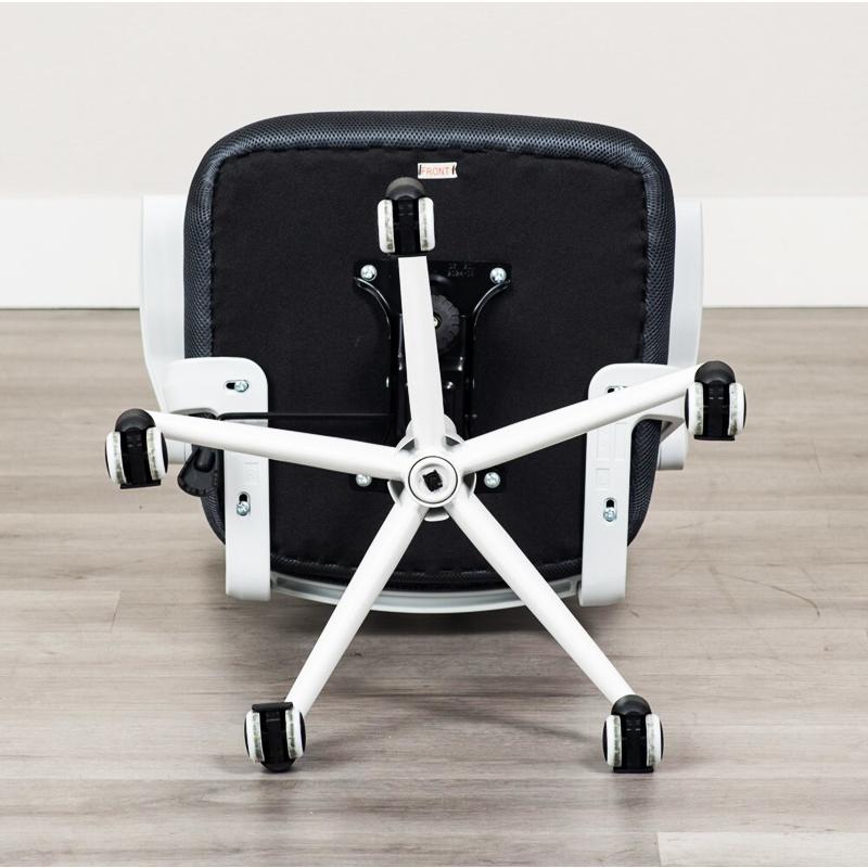 オフィスチェア ワークチェア ランバーサポート メッシュ 肘掛付き キャスター付き 回転式 高さ調整 ライトグレー ダークグレー 高さ調節 会議室 会社 事務所 昇 | ブランド登録なし | 08