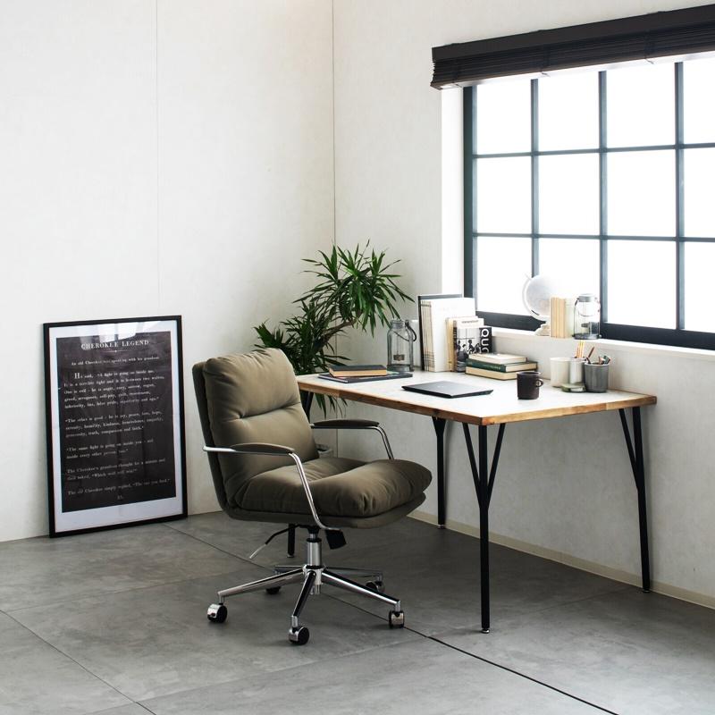 オフィスチェア 肘付き ファブリック キャスター付き 回転式 高さ調節 書斎チェア ワークチェア デスクチェア アームチェア パソコンチェア 高さ調整 会社 事務 | ブランド登録なし | 11