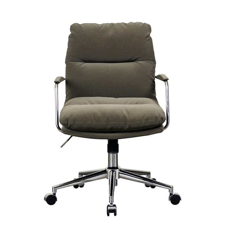 オフィスチェア 肘付き ファブリック キャスター付き 回転式 高さ調節 書斎チェア ワークチェア デスクチェア アームチェア パソコンチェア 高さ調整 会社 事務 | ブランド登録なし | 03