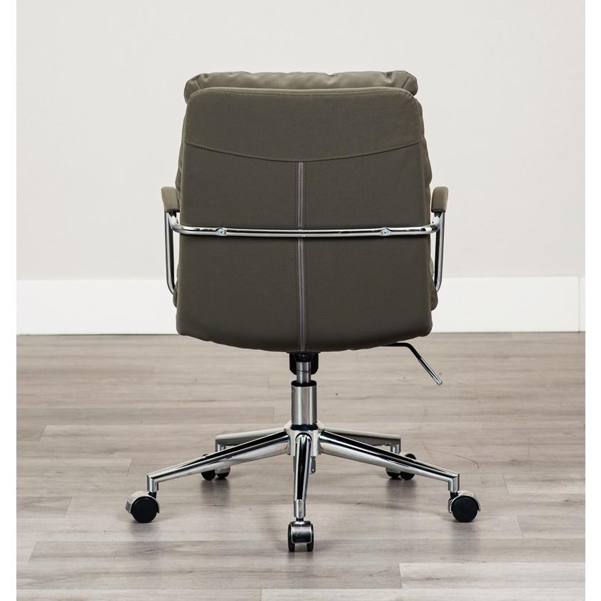 オフィスチェア 肘付き ファブリック キャスター付き 回転式 高さ調節 書斎チェア ワークチェア デスクチェア アームチェア パソコンチェア 高さ調整 会社 事務 | ブランド登録なし | 07