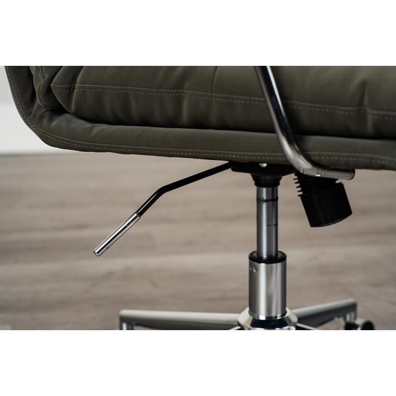 オフィスチェア 肘付き ファブリック キャスター付き 回転式 高さ調節 書斎チェア ワークチェア デスクチェア アームチェア パソコンチェア 高さ調整 会社 事務 | ブランド登録なし | 09