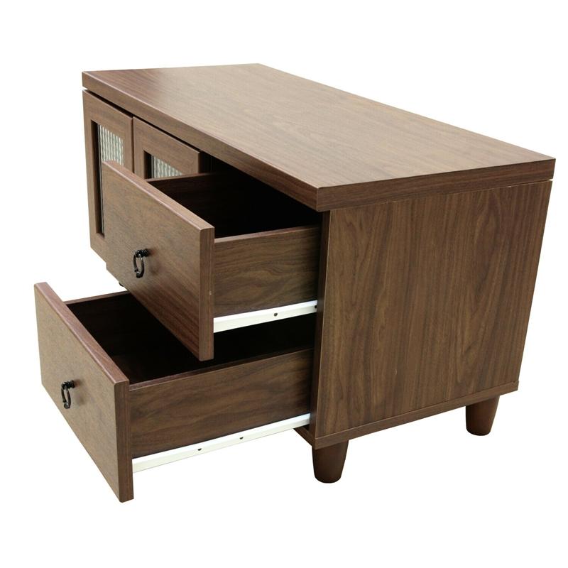 90幅 ローボード テレビ台 テレビボード リビングボード TV台 TVボード AVボード 収納棚 天然木 木製 ロータイプ |  | 03