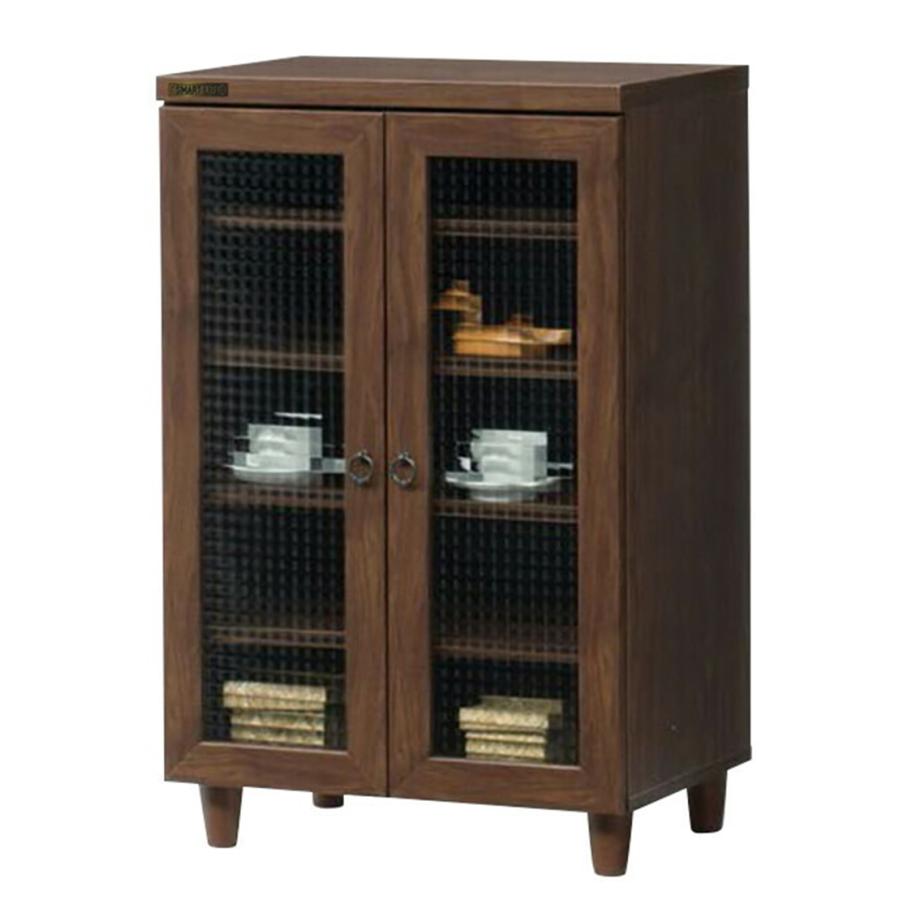 キャビネット 木製 食器棚 ガラスキャビネット キッチン収納 リビングボード 本棚 電話台 ファックス台 FAX台 ラック ノエル 北欧 | 