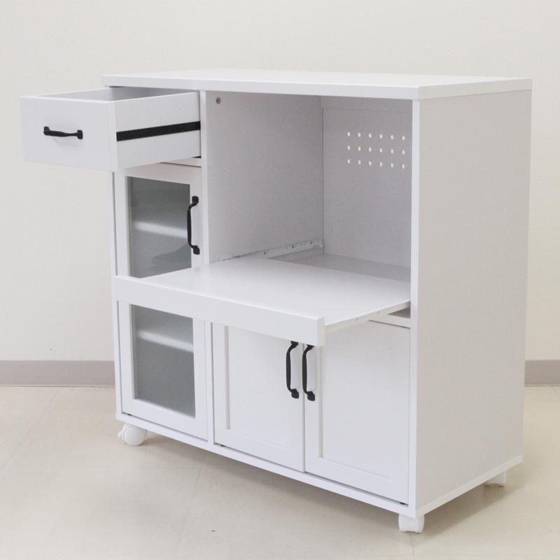 キッチンカウンター 間仕切り テーブル 作業台 キャスター 収納棚 引き出し ラック キッチンラック キッチンワゴン ユリアン シンプル |  | 02