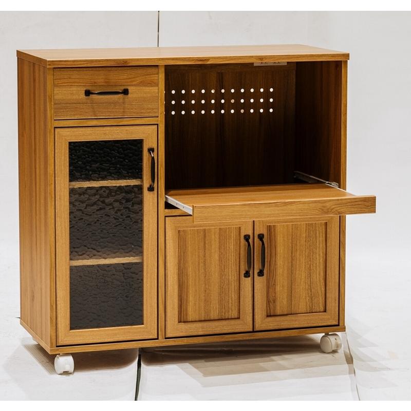 キッチンカウンター キャスター 間仕切り アンティーク調 テーブル 作業台 収納棚 引き出し ラック コンセント エリス |  | 02