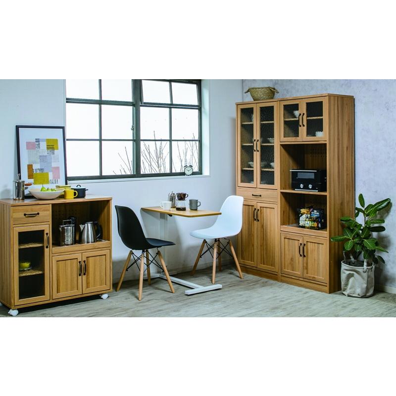 キッチンカウンター キャスター 間仕切り アンティーク調 テーブル 作業台 収納棚 引き出し ラック コンセント エリス |  | 06