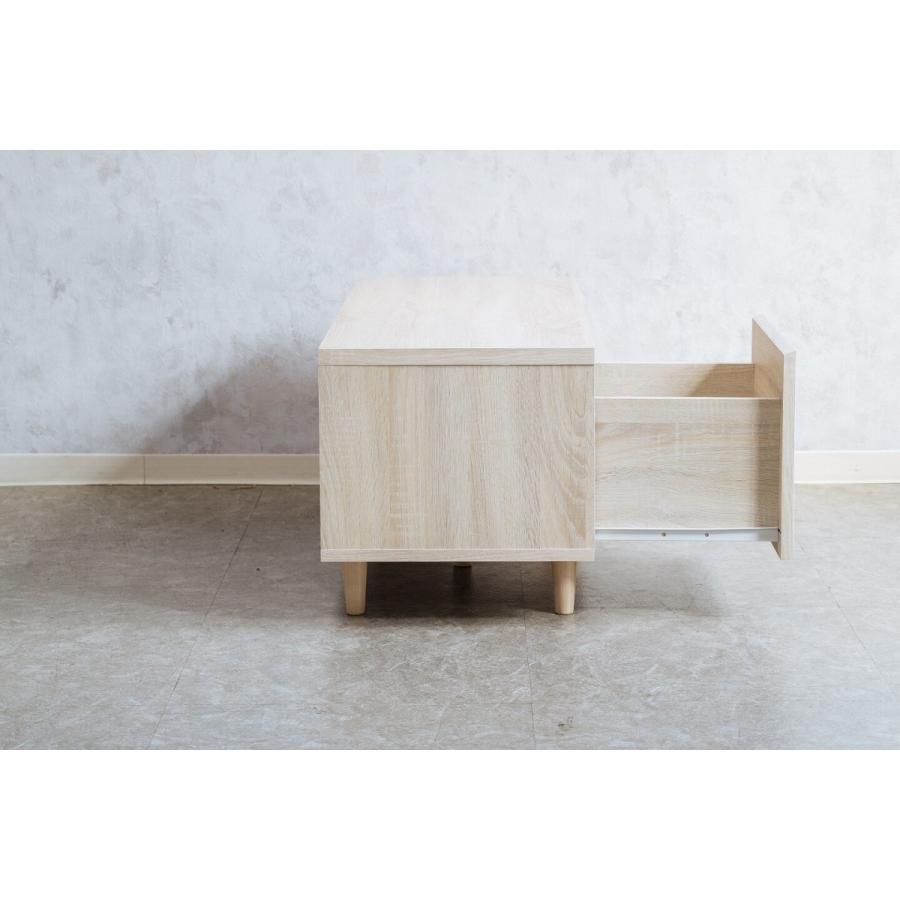 人気 ヘリンボーン柄 ローボード 幅90cm WH ホワイト テレビ台 テレビボード リビングボード TV台 TVボード AVボード |  | 03