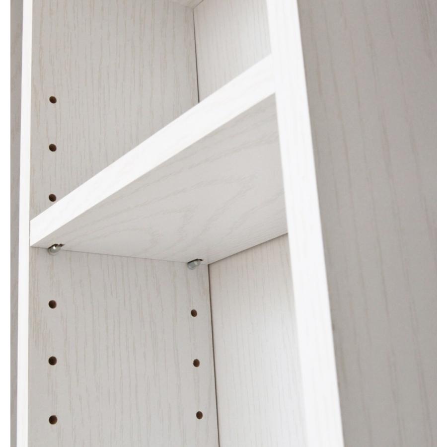 奥行き29cm コンパクト 書棚 ホワイト スリム 省スペース スライド式 本棚 ディスプレイラック 収納棚 リビング ラック |  | 04