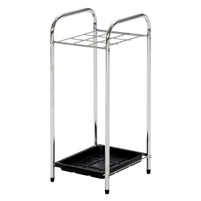 クロム傘立て 9マス 業務用 カフェ 店舗 オフィス SOHO 大容量 シンプル アンブレラスタンド 収納 傘たて かさたて かさ立て 傘 |  | 04